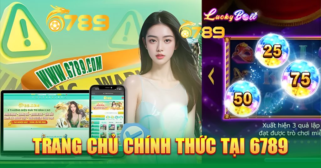 Trang chủ chính thức tại 6789QT